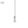 Infinity Loop Symbol Delicate Pendant For Women's in 18KT Gold Studded With VVS Lab Grown Certified Diamond With Chain, Custom Pendant, Gift