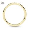 Eternity Band Ring with Princess Cut VVS Quality Certified Lab Diamonds in 18kt Gold, Engagement Ring, Custom Ring, Handmade Jewelry