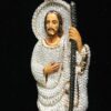 Divine Grace The Jesus Pendant Made In 14/10 KT Gold Studded With VVS Moissanite Diamonds For The Gift On Christmas Or Religious Events