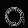 Iced Out Unique Tennis Chain Made In 925 Sterling Silver Embellished With Shiny Moissanite Stones For The Anniversary And Birthday Gift