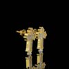 Elegant Cross Earrings Made In 10KT Gold / 14KT Gold Embellished With Shinny Moissanite Diamonds As A Gift To Women's On Special Occasions