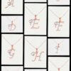 Initial Letter Pendant From A To Z Made In 18/4/10 KT Gold Studded With Lab Certified Diamonds With Chain For Birthday And Anniversary Gift