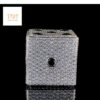 Luxury Iced-Out Dice Pendant – Black & White Diamond Hip-Hop Jewelry Made In 10 KT Embellished With Moissanite Diamond For The Birthday Gift