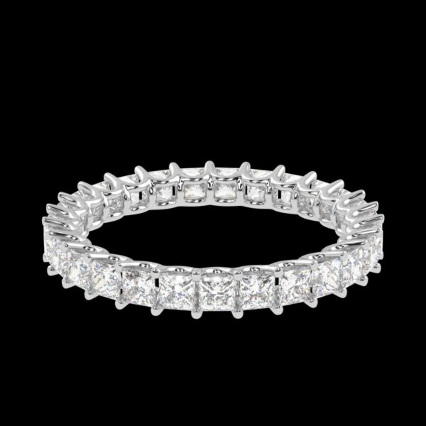 Vintage Gold Stud Ring Made 18 / 14 / 10KT Gold Embellished With Certified Lab Diamonds For Anniversary And Forever Special Person Gift
