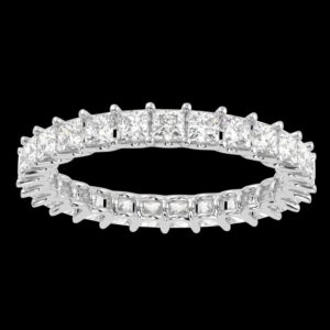 Vintage Gold Stud Ring Made 18 / 14 / 10KT Gold Embellished With Certified Lab Diamonds For Anniversary And Forever Special Person Gift