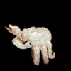 3D Skull Face Snake Ring Made in 925 Sterling Silver Studded with VVS Colorless Moissanite Stone, Unisex Ring, Hip Hop Ring, Unique Style