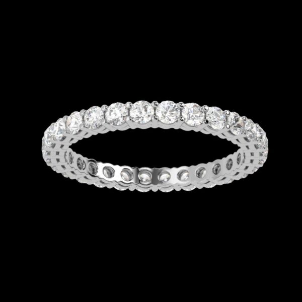 Classic Radiance Diamond Ring Made In 18/14/10KT Gold Studded With Certified Lab Diamond For Anniversary And Birthday Gift To Special Person