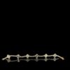 Elegant Flower Bracelet Made In 10 / 14 KT Gold Embellished With VVS Moissanite Diamond For Anniversary And Birthday Gift To Special One
