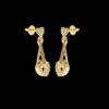 Heart Style Diamond Earring Made In 18/14/10KT Gold Studded With Certified Lab Diamonds For Birthday And Anniversary Gift For Special Person