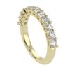 Eleven Diamond Wedding Diamond Ring Made In 18 / 14 / 10 / KT Gold Embellished With Certified Lab Diamonds For Wedding And Anniversary Gift