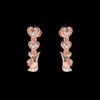 Heart Style Diamond Earring Made In 18/14/10 KT Gold Studded With Certified Lab Diamond For Anniversary And Birthday Gift For Special Person