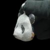 3D Panda Face Pendant Made in 925 Sterling Silver Embellished with Shinny Moissanite Diamond For Birthday,Special Gift Of Love And Affection