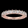 Eleven Diamond Wedding Diamond Ring Made In 18 / 14 / 10 / KT Gold Embellished With Certified Lab Diamonds For Wedding And Anniversary Gift