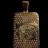 Ankh Pendant Made in 925 Sterling Silver Studded with VVS Colorless Moissainite Stone, Designer Trendy Pendant, Mens Pendant, Unisex Pendant