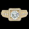 Gold Engagement Ring Made In 18/14/10 KT Gold Embellished With Certified Lab Diamond For Engagement And Wedding Gift For The Special Person