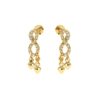 Drop Diamond Earring Made In 18 / 14 / 10 KT Gold Embellished With Certified Lab Diamonds For Wedding And Anniversary Gift For Her