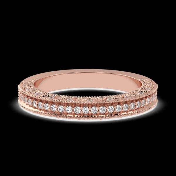 Luxury Gold Ring Made In 18/14/10 KT Gold Embellished With Certified Lab Diamonds For Wedding And Anniversary Gift For The Special Occasion