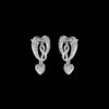 Classic Gold Earring Made In 18 / 14 / 10 KT Gold Embellished With Certified Lab Diamonds For Anniversary And Wedding Gift For Her