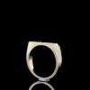 Men's Delicate Diamond Ring Made In 18 / 14 / 10 KT Gold Embellished With Certified Lab Diamonds For Anniversary And Wedding Gift For Him