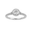 Solitaire Diamond Ring Made In 18 /14 /10 KT Gold Studded With Certified Lab Diamond For Anniversary And Wedding Gift For The Special Person