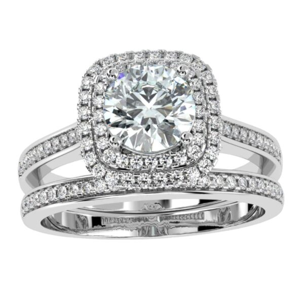 Cherish The Moment With Gold Diamond Ring Made In 18/14/10 KT Gold Embellished With Certified Lab Diamonds For Birthday And Anniversary Gift