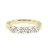 Luxury Diamond Ring Made In 18 / 14 / 10 KT Gold Embellished With Certified Lab Diamonds For Anniversary And Birthday Gift To Special Person
