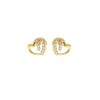 Gold Diamond Earring Made In 18 / 14 / 10 KT Gold Embellished With Certified Lab Diamonds For Anniversary And Birthday Gift For Her