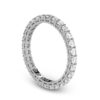 Wedding Diamond Ring Made In 18 / 14 / 10 KT Gold Embellished With Certified Lab Diamonds For Anniversary And Wedding Gift For Her