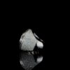 Iced Out Hip Hop Ring Made In 18 / 14 / 10 KT Gold Embellished Studded With Shinny Moissanite Diamonds For Birthday Gift