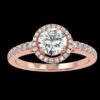 Solitaire Diamond Ring Made In 18/14/10 KT Gold Embellished With Certified Lab Diamonds For Wedding And Anniversary Gift For Special Person