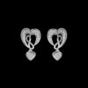 Classic Gold Earring Made In 18 / 14 / 10 KT Gold Embellished With Certified Lab Diamonds For Anniversary And Wedding Gift For Her