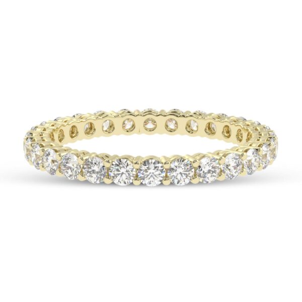 Wedding Diamond Ring Made In 18 / 14 / 10 KT Gold Embellished With Certified Lab Diamonds For Anniversary And Wedding Gift For Her