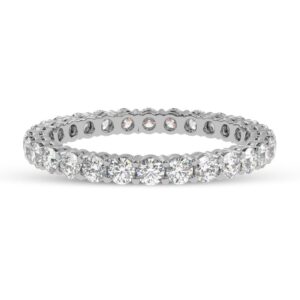 Wedding Diamond Ring Made In 18 / 14 / 10 KT Gold Embellished With Certified Lab Diamonds For Anniversary And Wedding Gift For Her