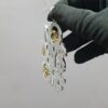 3.5" Long 2.75" Wide No Days Off Iced Out Pendant Made In 925 Sterling Silver Embellished With Shiny Moissanite Diamonds For Birthday Gift