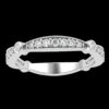Gold Wedding Ring Made In 18 / 14 / 10 KT Gold Embellished With Shinny Moissanite Diamonds For Wedding And Anniversary Gift For Her