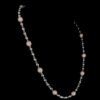 Beaded Style Diamond Necklace Made In 18 / 14 / 10 KT Gold Embellished With Certified Lab Diamonds For Birthday And Anniversary Gift For Her
