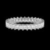Princess Diamond Ring Made In 18 / 14 / 10 KT Gold Embellished With Certified Lab Diamonds For Wedding And Anniversary Gift For Her