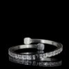 Iced Out Classic Bracelet Made In 925 Sterling Silver Embellished With Shinny Moissanite Diamonds For Birthday And Anniversary Gift For Her
