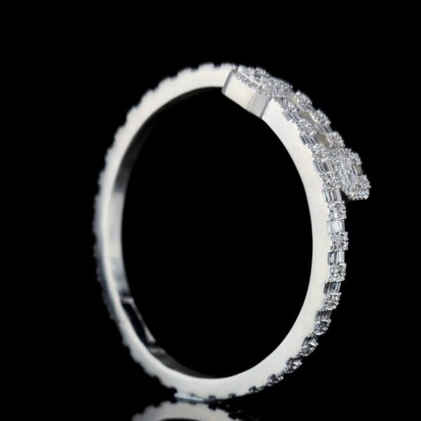 Iced Out Classic Bracelet Made In 925 Sterling Silver Embellished With Shinny Moissanite Diamonds For Birthday And Anniversary Gift For Her