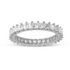 Princess Diamond Ring Band Made In 18 / 14 10 KT Gold Embellished With Certified Lab Diamonds For Wedding And Wedding Gift For Her