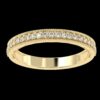 Charming Lab Diamond Gold Ring Made In 18 / 14 / 10 KT Gold Embellished With Certified Lab Diamonds For Wedding And Anniversary Gift For Her