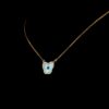 Evil-Eye Charming Pendant Made In 18 / 14 / 10 KT Gold Embellished With Certified Lab Diamonds For Birthday And Anniversary Gift For Her