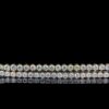 Iced Out 5 MM Round Tennis Bracelet Made In 10 KT Gold Embellished With Shinny Moissanite Diamond For Birthday And Anniversary Gift For Her