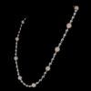 Beaded Style Diamond Necklace Made In 18 / 14 / 10 KT Gold Embellished With Certified Lab Diamonds For Birthday And Anniversary Gift For Her