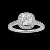 Eternity Elegance Round Solitaire Diamond Ring Made In 18/14/10 KT Gold Studded With Certified Lab Diamonds For Anniversary And Wedding Gift
