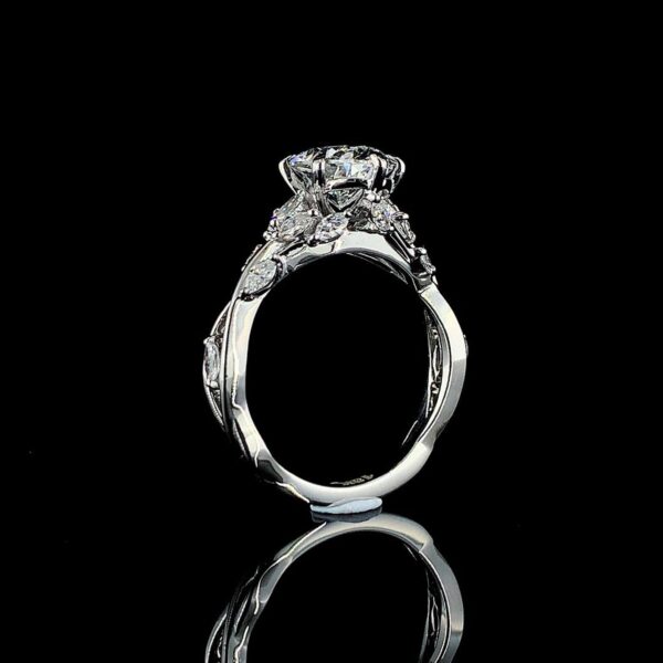Oval Solitaire Diamond Ring Made In 18 / 14 / 10 KT Gold Embellished With Certified Lab Diamond For The Wedding And Anniversary Gift For Her