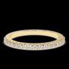 Wedding Diamond Ring Band Made In 18 / 14 / 10 KT Gold Embellished With Certified Lab Diamonds For Anniversary And Wedding Gift For Her