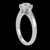 Wedding Round Solitaire Diamond Ring Made In 18 / 14 / 10 KT Gold Studded With Certified Lab Diamonds For Anniversary And Wedding Gift