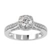 Solitaire Round Diamond Ring Made In 18 / 14 / 10KT Gold Embellished With Certified Lab Diamond For The Anniversary And Wedding Gift For Her