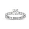 Beautiful Round Diamond Ring Made In 18 / 14 / 10KT Gold Embellished With Certified Lab Diamond For The Wedding And Anniversary Gift For Her